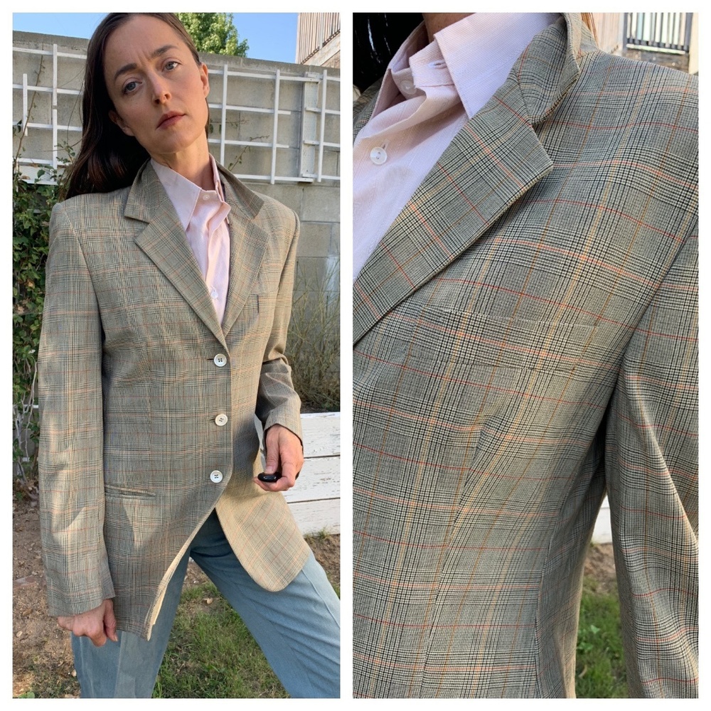 PIAZZA SEMPIONE Vtg 90s 00s Soft Lightweight Wool